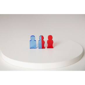 Kit Bonecos Família Metade - Bonecos para Constelação Familiar