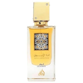 Perfume Ana Abiyedh Leather Lattafa Edp Unissex 60ml.