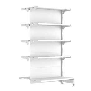 Gondola Fit 40 Continuação Centro 170X90x60 C10 Branco - Amapa