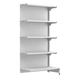 Gondola Fit 40 Continuação Parede 170X90x30 C5 Branco - Amapa