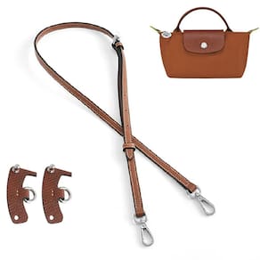 Bolsa de couro com alça de ombro, kit de substituição transversal, marrom
