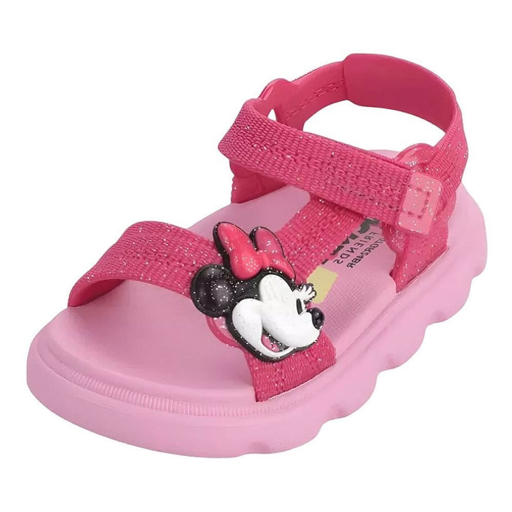Sandalia Infantil Menina Conforto Disney Minnie Grendene