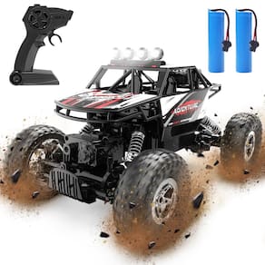 Carro RC DEERC DE45 1:14 Off Road Monster Truck 4WD com 2 baterias