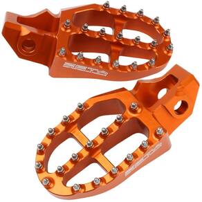 Pedaleira Zeta Aluminium KTM SXF 16/22 + 65 SX 09/23 + Husq TE/FE 17/23 + GasGas MX/EC/EX 21/23
