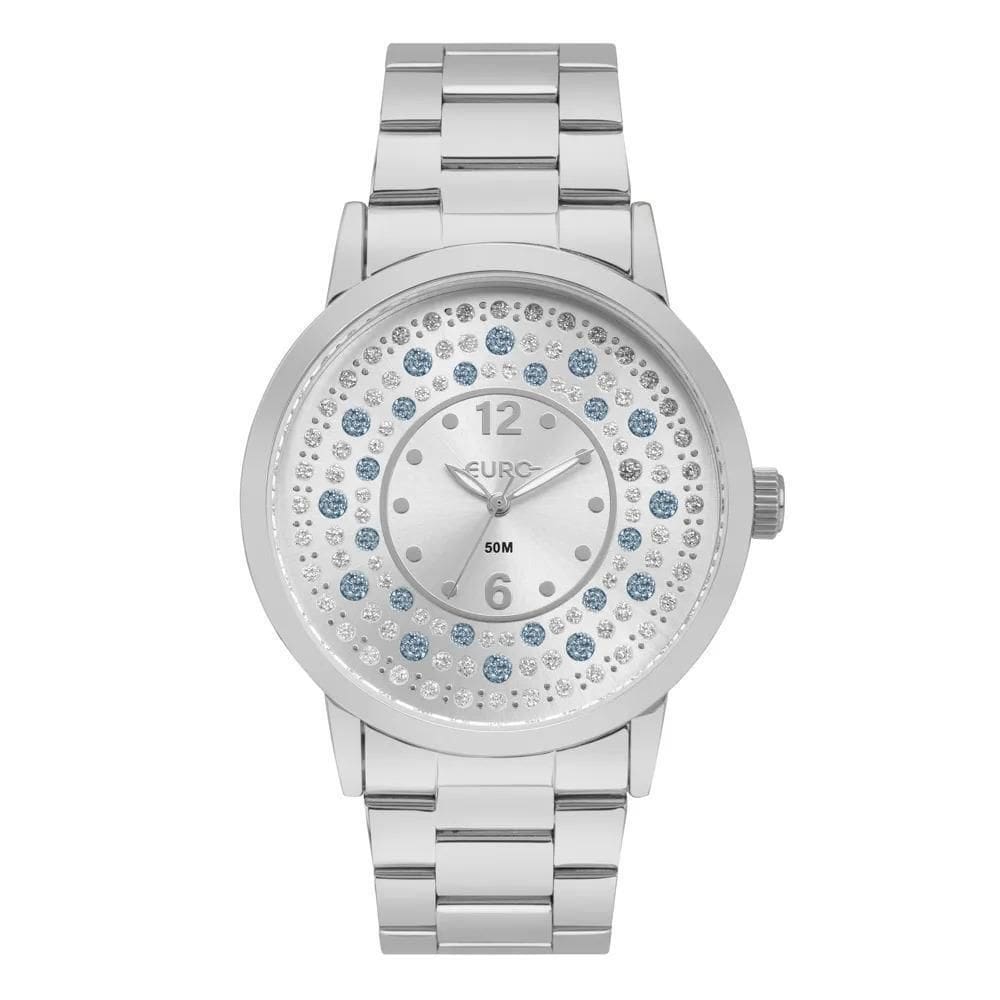 Relógio Euro Feminino Glitz Prata - Eu2035Yuy/4K