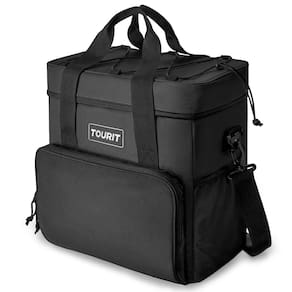 Bolsa térmica TOURIT isolada 24L, 35 latas, portátil para piquenique