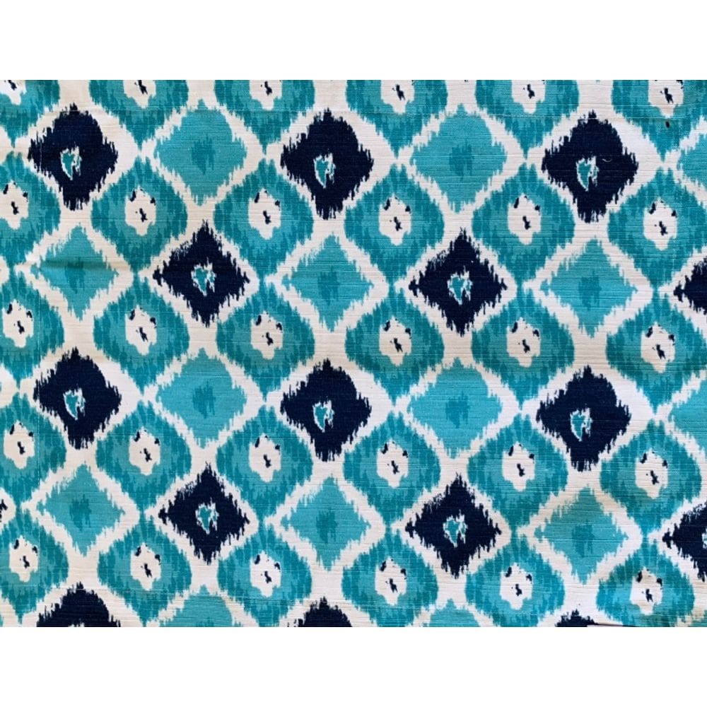 Jogo Americano Dupla Face Impermeável Paisley Azul