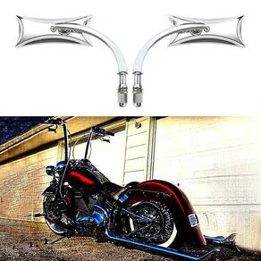 Espelhos retrovisores MISS MOLY Black Sportster para Harley 1982-2020