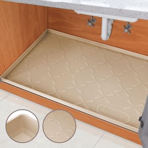 Tapete de pia SIKADEER de silicone impermeável 37x22 para cozinha