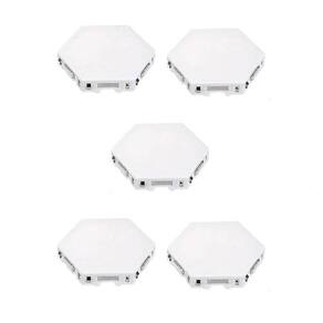 Lampada Luminaria Quantica 5 Led Hexagonal Touch Modular