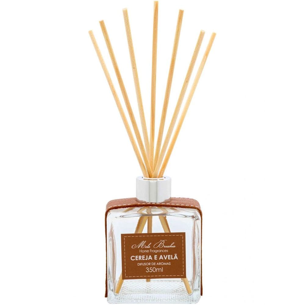 Difusor de Aromas Luxo em Couro Mels Brushes 350mL