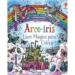 Aquabook: Arco-íris. Fadas, Sereias e Unicórnios | Livro para Colorir | Editora Usborne