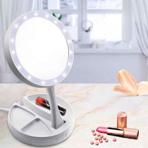 Espelho Iluminado Articulado Ajustável Led Perfeito