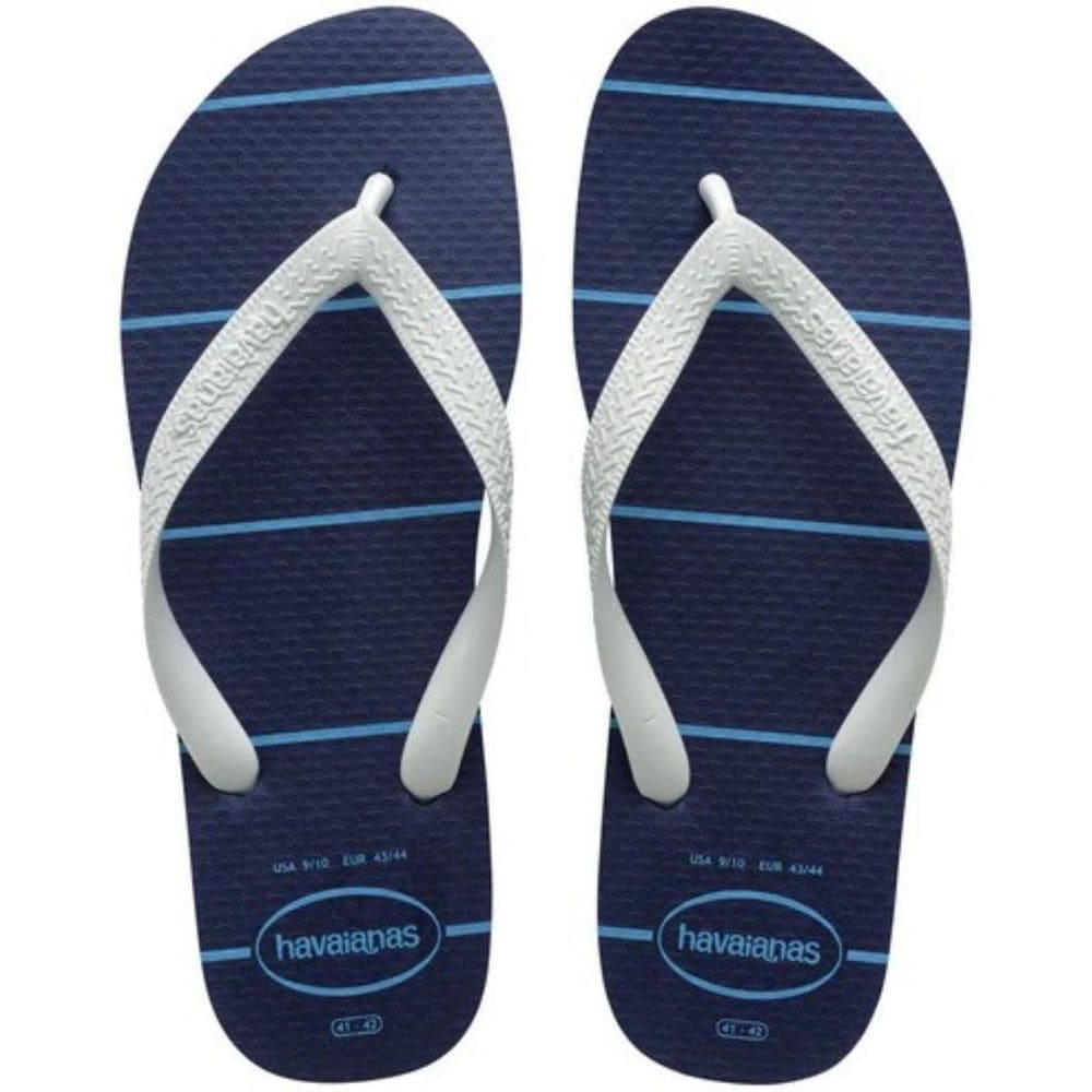 Chinelo Havaianas Color Essential Masculino - Marinho e Azul