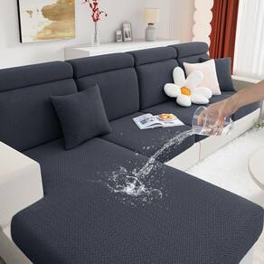 Capas de almofada Hyha Waterproof Chaise Couch Sofá secional