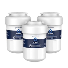 Filtro de água para geladeira GLACIER FRESH MWF Replacement, pacote com 3 unidades
