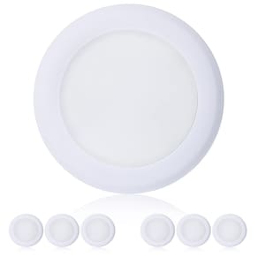 Luminária de teto TOPELER, pacote com 6 LED regulável, 15 W, 1000 lm
