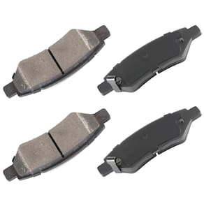 Pastilhas de freio cciyu D1337 Ceramic Rear para Cadillac CTS/SRX, Chevrolet Camaro