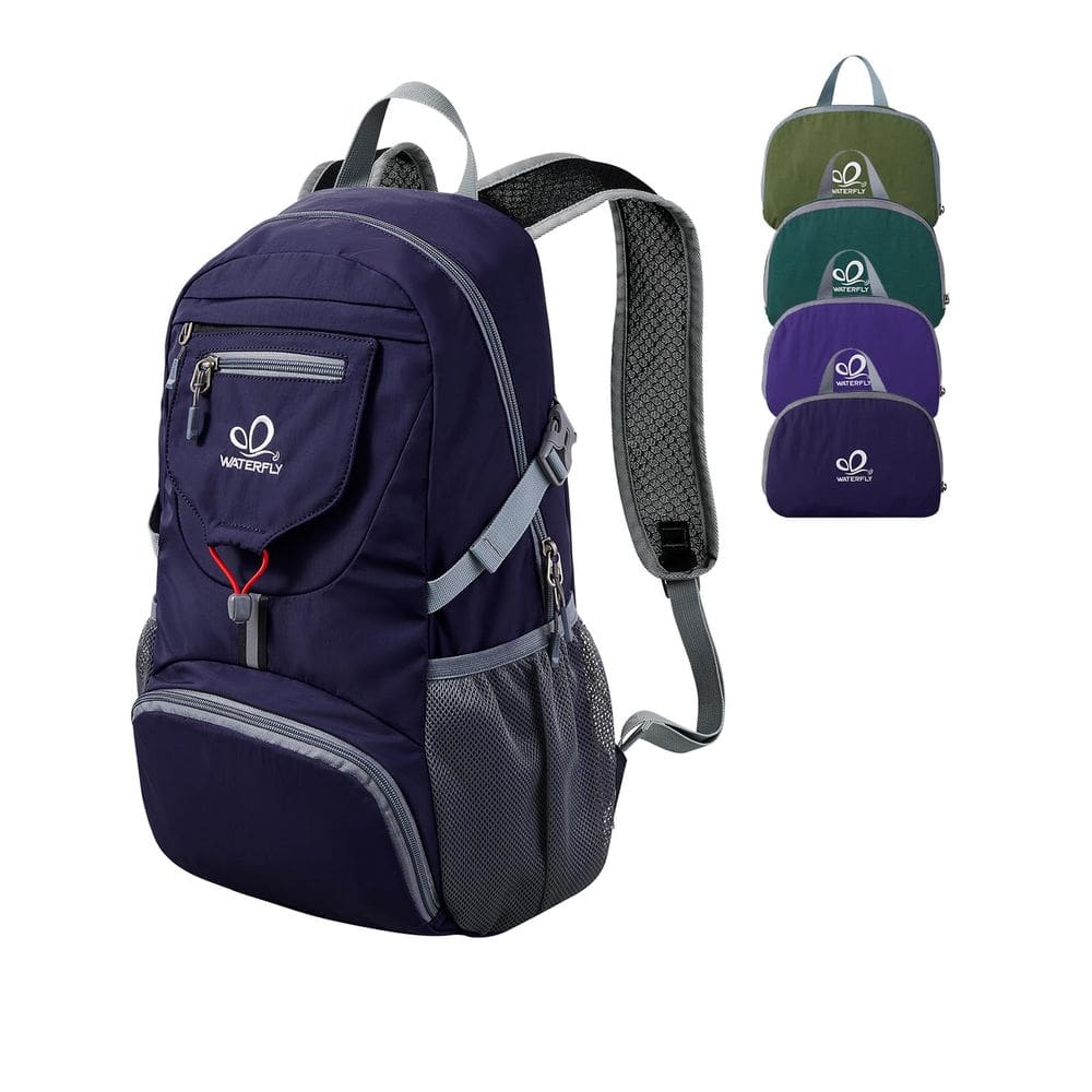 Mochila WATERFLY pequena, leve, embalável, 20L para viagens