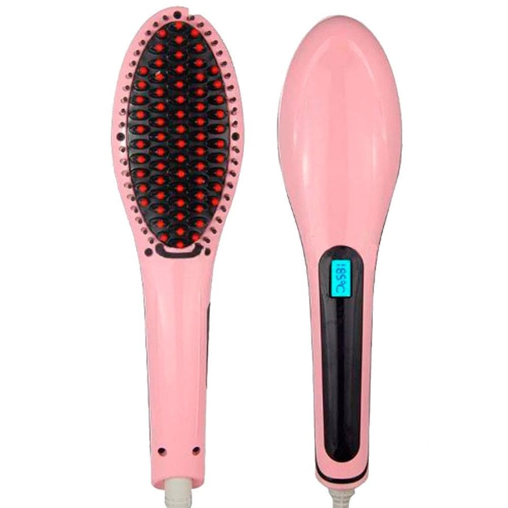 Escova mágica alisadora 230º rosa
