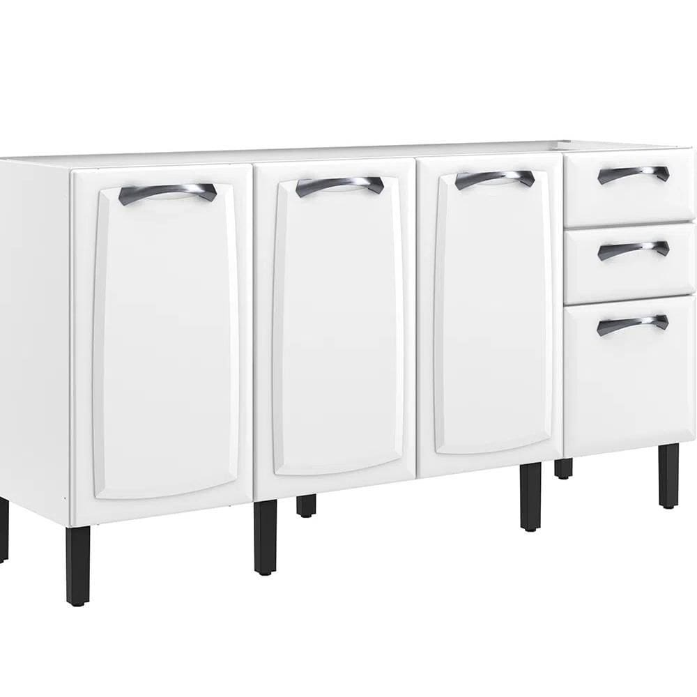 Balcão Para Pia Itatiaia New Premium 160cm 4 Portas 2Gavetas