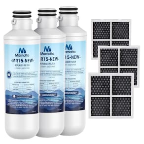 Substituição de filtro de água e filtro de ar fresco MARRIOTTO LT1000PC para geladeira