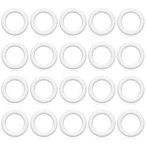 Coroa de espuma Forms Juexica de 6 polegadas, 24 peças para artesanato