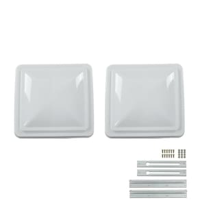 Tampa de ventilação de telhado PIT66 Nova substituição de 14 x 14 para Camper RV
