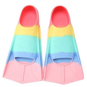 Barbatanas de natação Foyinbet Kids Flippers para treinamento de natação