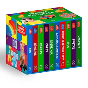 Coleção Primeira Biblioteca Volume 01 - Box com 10 Livrinhos