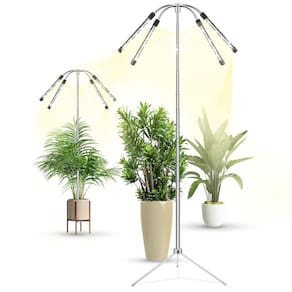Grow Lights TAURUSY Full Spectrum com suporte de tripé de 25-140 cm