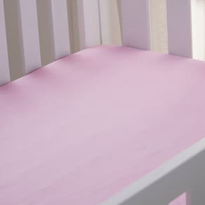 Lençol de Berço com Elástico Malha 100% Algodão 125g/m² 70x130x15cm