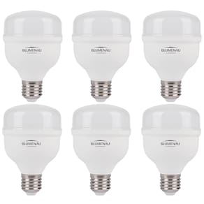 Kit 6 Lâmpadas High Led 50W Bivolt E27 6500K Luz Branca Blumenau