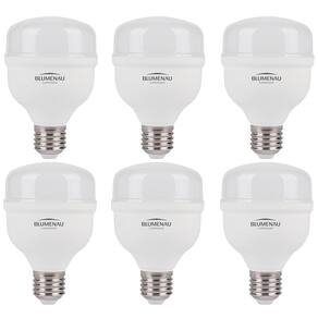 Kit 6 Lâmpadas High Led 20W Bivolt E27 6500K Luz Branca Blumenau