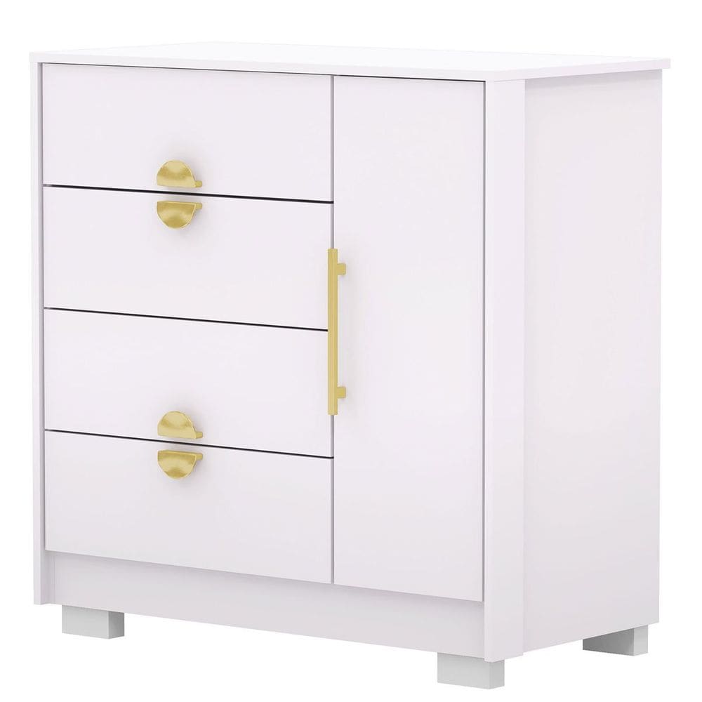 Cômoda Sapateira 4 Gavetas Clarabella