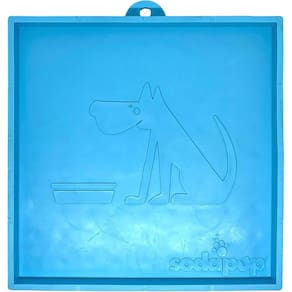 Bandeja De Enriquecimento Com Ventosa SodaPup HoldEm Suporte Para Tapete de Lamber Para Cães