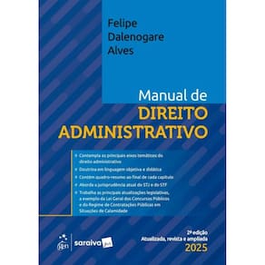 Manual De Direito Administrativo - 2ª Edição 2025