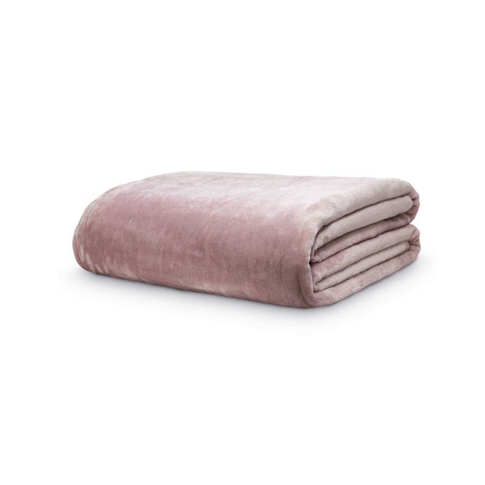 Cobertor Casal Neo Velour 180x220 Liso 300g/m² Rose