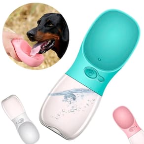 Garrafa Para Cachorro Com Água Sempre Pronta No Passeio