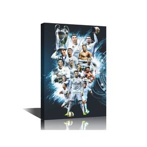 Arte de parede em tela TISHIRON Football Sport Cristiano Ronaldo