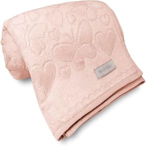 Toalha de Banho Aveludada Döhler Romance Rosa Claro