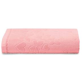 Toalha de Rosto Aveludada Jacquard Döhler Romance Rose