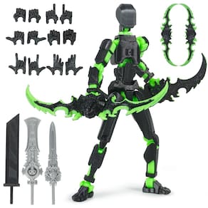 Conjunto de bonecos de ação Dummy13 Titan e Robo Figures