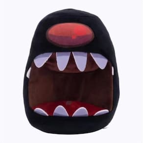 Brinquedo de pelúcia Cube Runners Cyclops para meninos e meninas, 25 cm, preto