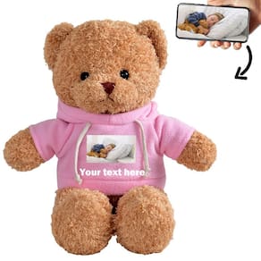 Ursinho de pelúcia personalizado para namorados 60 cm