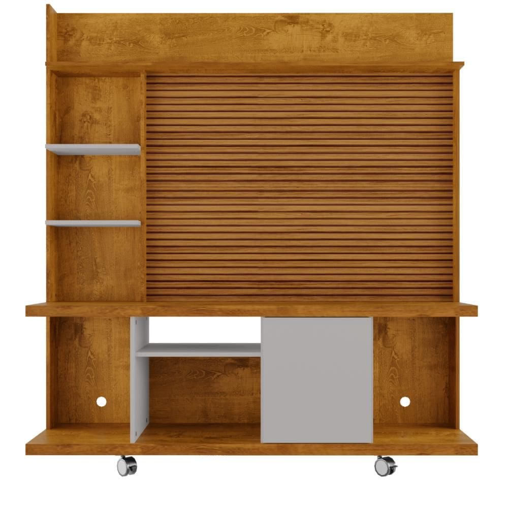 Home Taurus Naturalle Off White Ripado Rodízios 2076707 Bechara