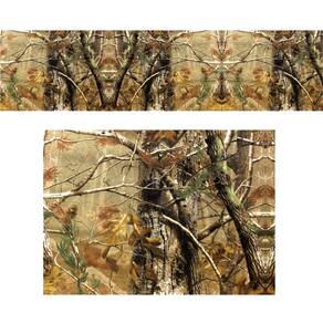 Adesivo Camuflado Realtree Floresta Vegetal Arvores 200X50