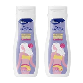 Kit 2 Neofemme Sabonete Liquido Intimo Floral Suave 200 ml