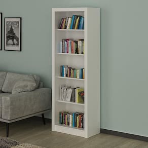 Estante Livreiro para Escritório ME4104 Branco Tecnomobili