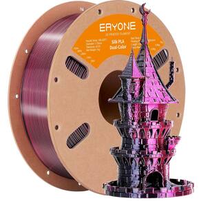 Filamento de impressora 3D ERYONE Silk Dual Color PLA 1,75 mm 1 kg